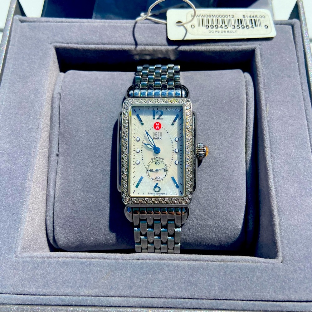 COPY - Michele Deco Quartz Diamond Ladies Watch MWW06M000012 .57 carat